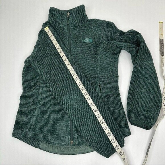 The North Face Women’s Green Osito 2 Full Zip Raschel Teddy Jacket XS/C34 - Picture 12 of 12